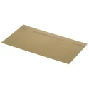 RS PRO Brass Shim Kit, Yellow, 0.015in Thickness, 12in Length, 6in Width, 12 Sheets 519-018