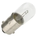 RS PRO BA9S Indicator Light Clear Lens 24V 120mA 3W 5000h Lifespan BA9S Model