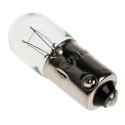RS PRO BA9S Indicator Light Clear Incandescent Bulb 30V 2W 70mA 10mm Diameter 28mm Length 5000h Life BA9S