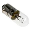 RS PRO BA9S Indicator Light Clear Incandescent Bulb 30V 2W 70mA 10mm Diameter 28mm Length 5000h Life BA9S