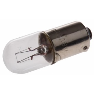 RS PRO BA9S Indicator Light Clear 48V 2W 42mA 3000h T10 Lamp Designation Koreal Model BA9S