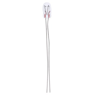 RS PRO Indicator Light Clear 28V 20mA Incandescent Lamp 3.17mm Diameter 6.35mm Length 360-7935