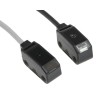 Panasonic Through Beam Photoelectric Sensor Block Type 24V DC 50mA PNP Output IP67 EX-23-PN