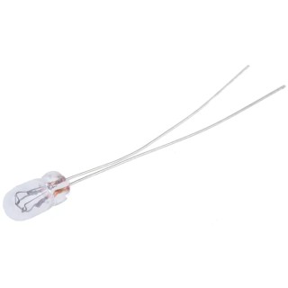 RS PRO Indicator Light Incandescent Lamp Clear Lens 28V 24mA 3.17mm Diameter 6.35mm Length 360-7941