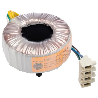 Nuvotem Talema Toroidal Transformer 230 V ac Primary, 48 V ac Secondary, 2.083 A Output Current, 1 Output 58-0100-048-D