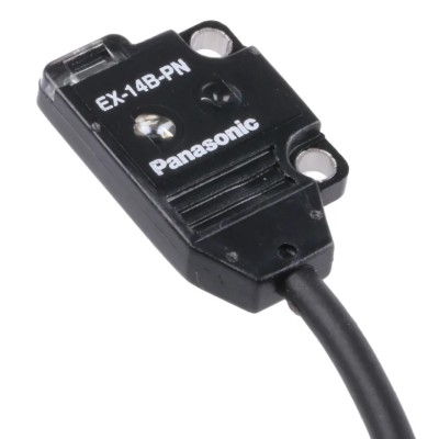 Panasonic Retroreflective Block Photoelectric Sensor, LED Light Source, 24V DC, IP67, 2 mm to 25 mm Detection Range EX-14B-PN