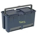 Raaco 2 Drawer Plastic Tool Box Grey 474 mm x 239 mm x 248 mm 136587