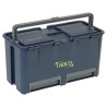 Raaco 2 Drawer Plastic Tool Box Grey 474 mm x 239 mm x 248 mm 136587