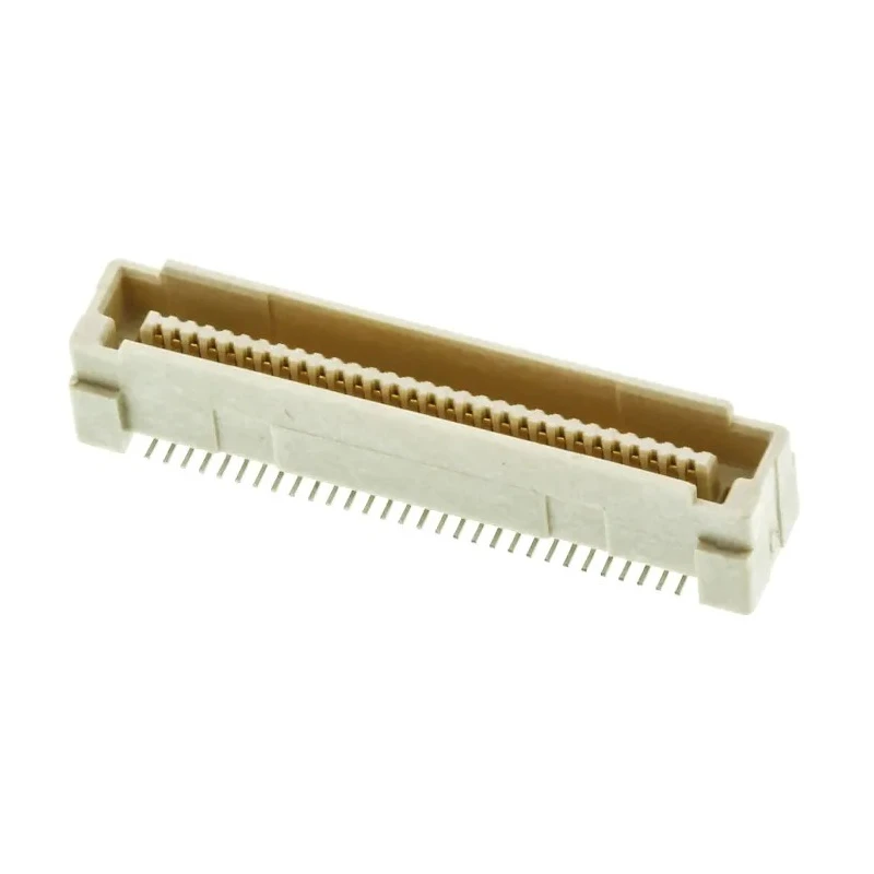 TE Connectivity Free Height Series Straight Surface PCB Header 60 Contacts 0.8 mm Pitch 2 Row Shrouded 5179030-2