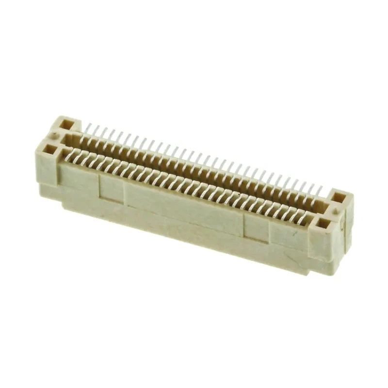 TE Connectivity Free Height Series Straight Surface PCB Header 60 Contacts 0.8 mm Pitch 2 Row Shrouded 5179030-2