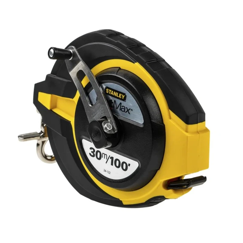 Stanley FATMAX Tape Measure 30 m Length, 10 mm Blade Width, Imperial/Metric 0-34-132