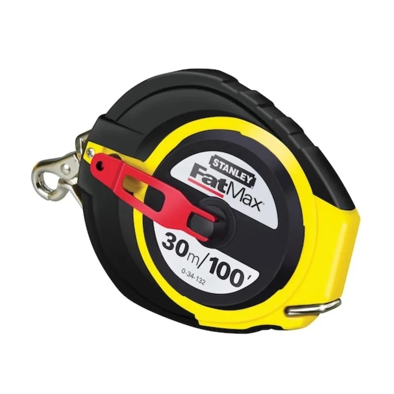 Stanley FATMAX Tape Measure 30 m Length, 10 mm Blade Width, Imperial/Metric 0-34-132
