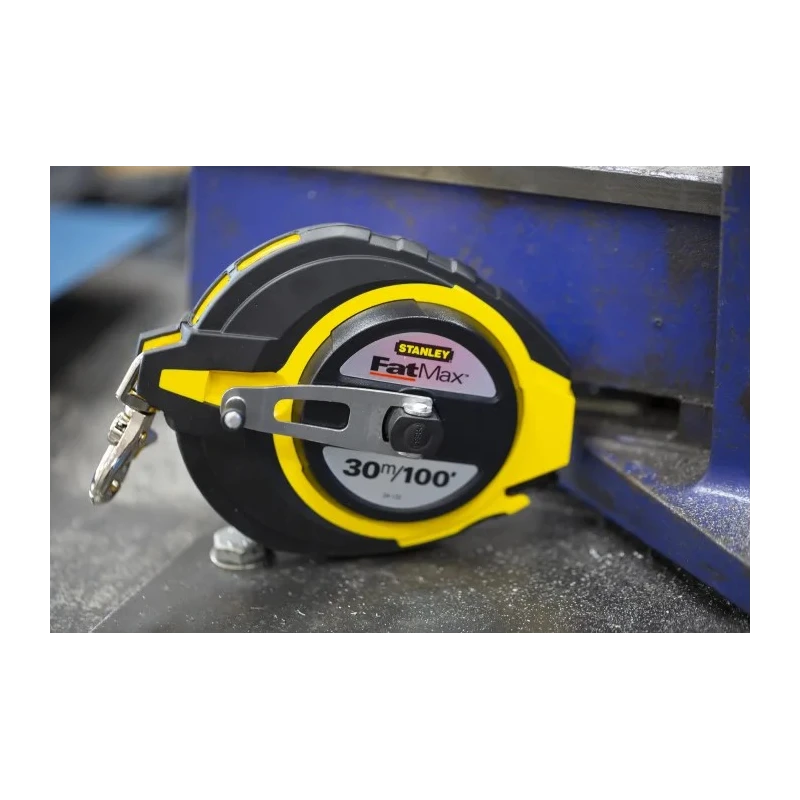 Stanley FATMAX Tape Measure 30 m Length, 10 mm Blade Width, Imperial/Metric 0-34-132