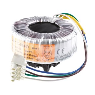 Nuvotem Talema Toroidal Transformer 230 V AC Primary Voltage 24 V AC Secondary Voltage 4.167A Secondary 58-0100-024-D