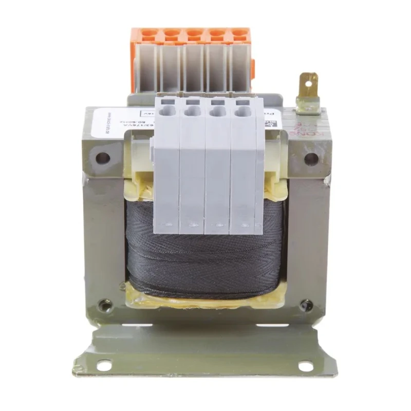 Block 2 Output 63 VA Chassis Mount Transformer 230 V / 400 V ac Primary, 2 x 115 V ac Secondary STEU63/23