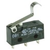 ZF Simulated Roller Lever Micro Switch, Solder Terminal, 6A, 250 V ac, SPDT, IP50 DB1C-A1SB