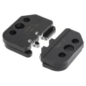 TE Connectivity Pro-Crimper III Universal MATE-N-LOK Crimp Die Coaxial Type Crimp Die Black 90547-2