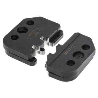 TE Connectivity Pro-Crimper III Universal MATE-N-LOK Crimp Die Coaxial Type Crimp Die Black 90547-2