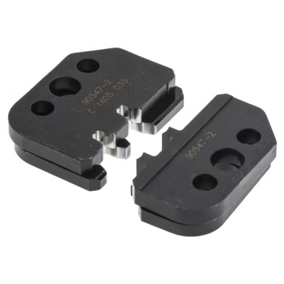 TE Connectivity Pro-Crimper III Universal MATE-N-LOK Crimp Die Coaxial Type Crimp Die Black 90547-2