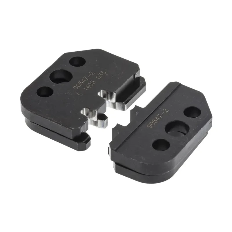 TE Connectivity Pro-Crimper III Universal MATE-N-LOK Crimp Die Coaxial Type Crimp Die Black 90547-2