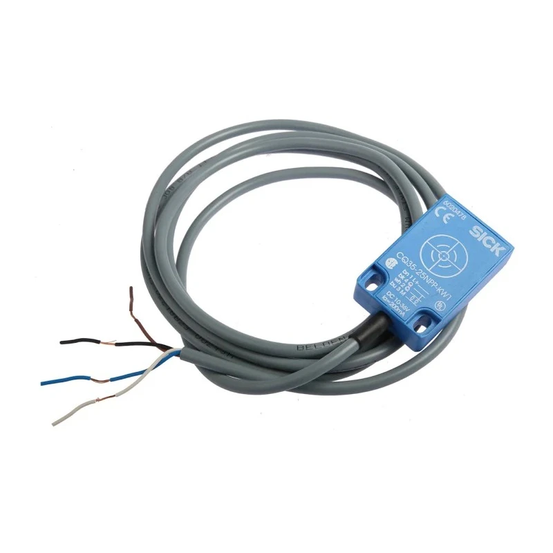 SICK Block Capacitive Proximity Sensor 25 mm Detection Range PNP Output 200mA Switching Current 40V dc 250V ac CQ35-25NPP-KW1