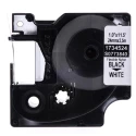 Dymo Black on White Label Printer Tape 24 mm Width 3.5 m Length 1734524