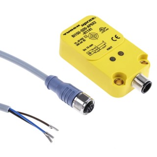 Turck Block Inductive Proximity Sensor M12 Thread, PNP Output, 30 V DC, 200mA, 15 mm Detection Range Bi15U-Q20-AP6X2-H1141
