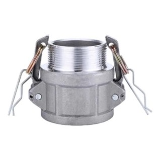 RS PRO Hose Connector Aluminium Body 25.4 mm Inside Diameter, Male BSP Connection, 17 bar Maximum Operating Pressure 362-6683
