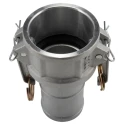 RS PRO Aluminium Straight Male Hose Connector 50.8 mm ID, 17 bar 362-6740