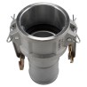 RS PRO Aluminium Straight Male Hose Connector 50.8 mm ID, 17 bar 362-6740