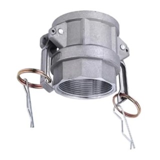 RS PRO Aluminium Hose Connector 38.1 mm ID, BSPT Female 1-1/2 in, 17 bar Maximum Operating Pressure 362-6762