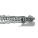 RS PRO 540 mm Long Galvanised Steel Hose Whipcheck 362-7709