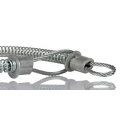 RS PRO 540 mm Long Galvanised Steel Hose Whipcheck 362-7709