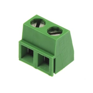 TE Connectivity Buchanan Series 2-Contact 5 mm Pitch 1 Row PCB Terminal Block 282836-2