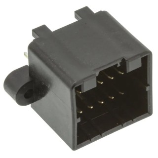 TE Connectivity MULTILOCK 040 Female Connector Housing 12 Way 2 Row Right Angle 2.5 mm Pitch 174973-2