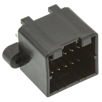 TE Connectivity MULTILOCK 040 Female Connector Housing 12 Way 2 Row Right Angle 2.5 mm Pitch 174973-2
