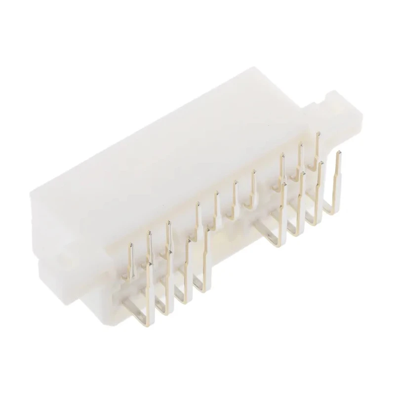 TE Connectivity MULTILOCK 070 Female Connector Housing 3.5 mm Pitch 18 Way 2 Row Right Angle 173862-1