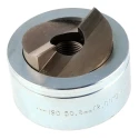 Greenlee 1 Piece Punch & Die Set, Circular, Hydraulic Operation, 50 mm Hole Size, Cutting Capacity 3.5 mm 50069632
