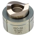 Greenlee 1 Piece Punch & Die Set Circular Hydraulic Operation 32.5 mm Cutting Capacity 50069594