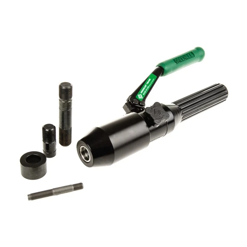 Greenlee 7.1 t Hydraulic Punch Driver 50342916, Heavy-Duty Machine Press, 8 Tons Force
