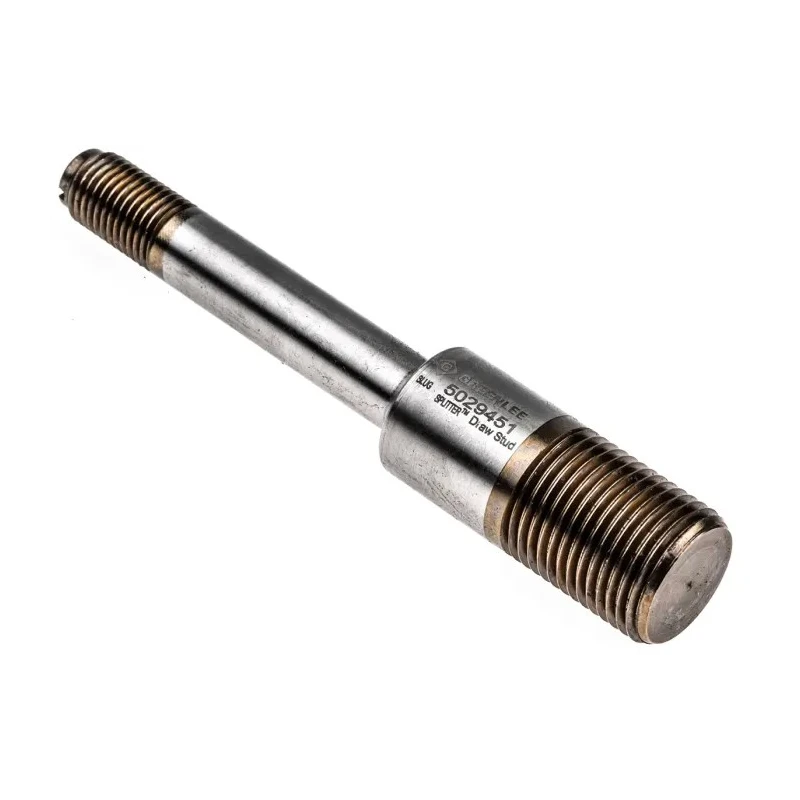 Greenlee Hydraulic Draw Stud Kit for 1/2 in Through 2 in Conduit Size with Draw Studs, Dust Plug, Female Coupler 50294512