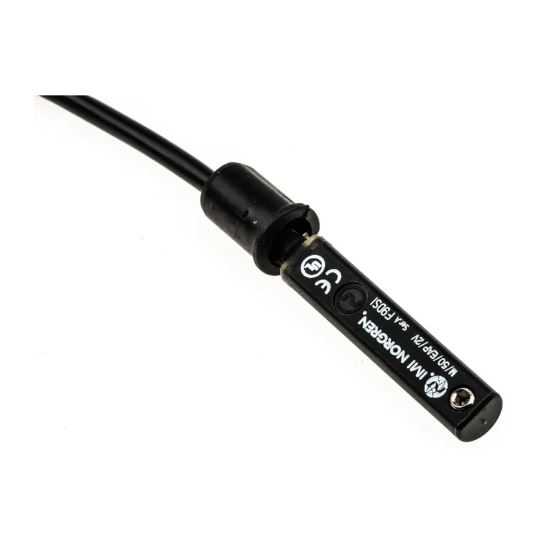 Norgren Pneumatic Flush Mount Solid State Switch with Plug M8X1, Plug M12 x 1 Cable, 30V DC LED, M/50/EAP/2V