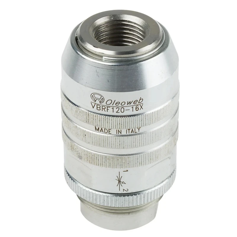 RS PRO In Line Mount Mounting Hydraulic Flow Control Valve, G Connection, 350 bar Pressure, 45 L/min Flow Rate 363-5930