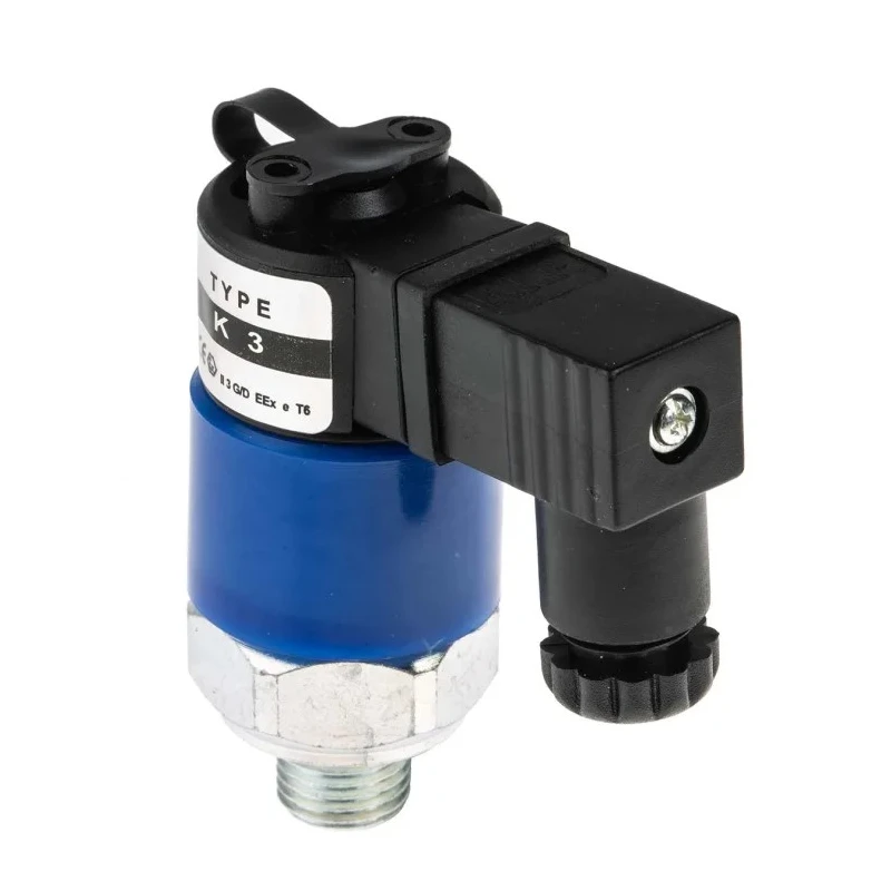 RS PRO Adjustable Pressure Switch NC 1 bar to 10 bar 250V AC IP65 Industrial Hydraulic Pneumatic Control 363-5968