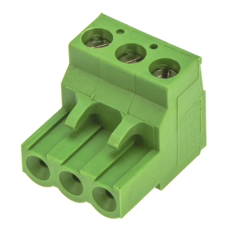 TE Connectivity Buchanan Series Pluggable Terminal Block, 3-Contact, 5.08 mm Pitch, 300 V AC, 15 A Current 796634-3