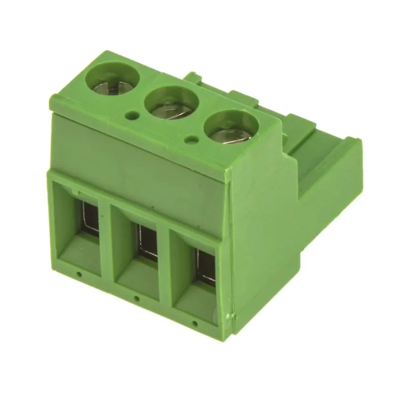 TE Connectivity Buchanan Series Pluggable Terminal Block, 3-Contact, 5.08 mm Pitch, 300 V AC, 15 A Current 796634-3