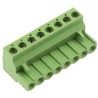 TE Connectivity Buchanan Series Pluggable Terminal Block, 8-Contact, 5.08 mm Pitch, 1 Row, 300V AC, 15A, Polyamide 796634-8