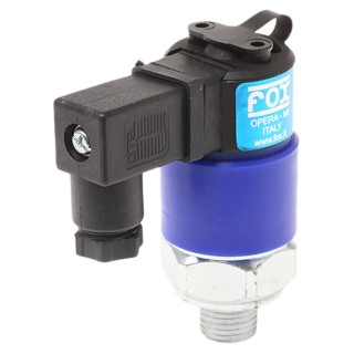 RS PRO Adjustable Pressure Switch NC 5 bar to 50 bar, 250V AC, 0.5A Load, IP65, Steel Body 363-5980