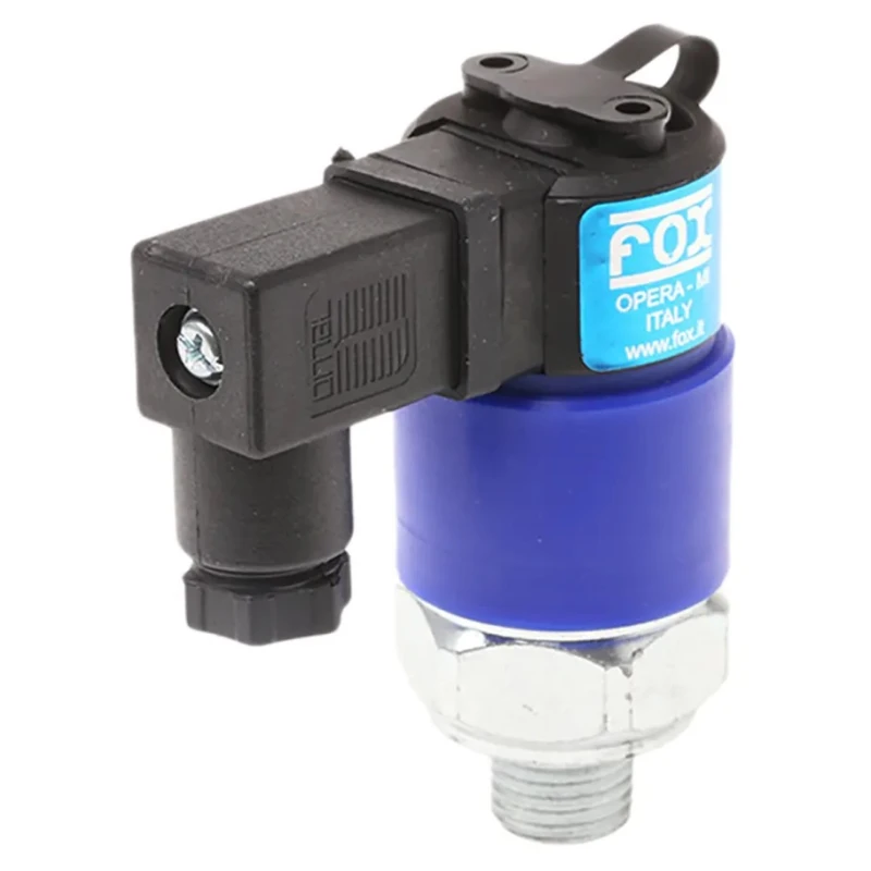 RS PRO Adjustable Pressure Switch NC 5 bar to 50 bar, 250V AC, 0.5A Load, IP65, Steel Body 363-5980