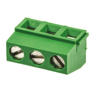 TE Connectivity Buchanan Series 3-Contact 5 mm Pitch 1 Row PCB Terminal Block 282836-3